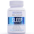 Relaxium Sleep Aid for Adults Melatonin 5mg with Magnesium Glycinate Sleep-Promoting Valerest & Ashwagandha Non-Habit Forming Sleep Supplement 60 Capsules 30-Day Supply